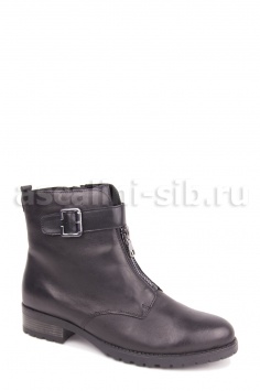РМ Ботинки D8277-01 натуральная кожа (ВО) черные