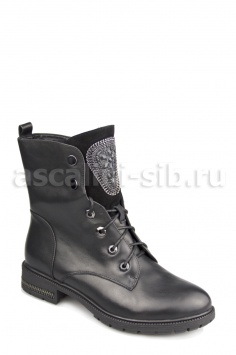 БВ Ботинки 8B787-YT2776-014R натуральная кожа (ВО) черные