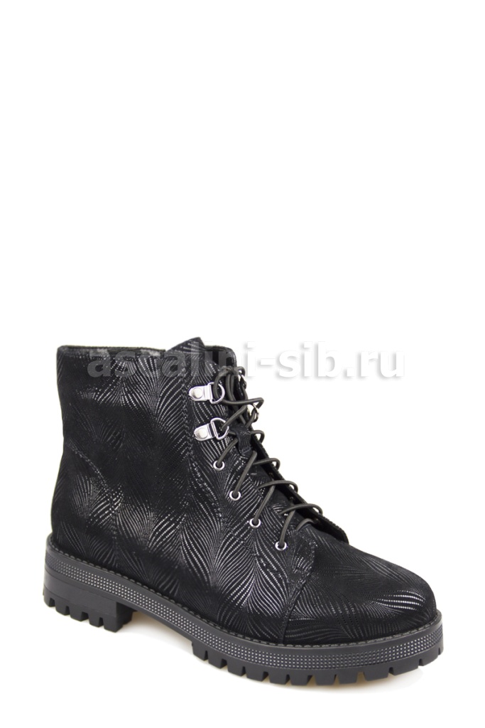 БВ Ботинки C3392F-5-236-A151 нат. замш. (З) черн.