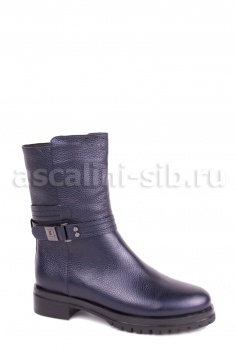 БО Ботинки BZ312A-C418TLN/F-43 натуральная кожа (ВО) синие