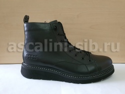 РМ Ботинки D3971-01 натуральная / искусственная кожа (З) черные