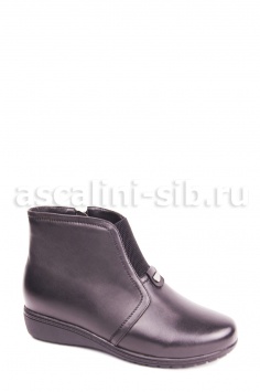 БВ Ботинки TS6072-S168R-A03 натуральная кожа (ВО) черные