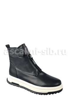 ЭС Ботинки D105+DF68-224-50R натуральная кожа (ВО) черные