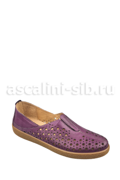 ГР Туфли P084 9012-1 натуральная кожа (Л) фиолетовые