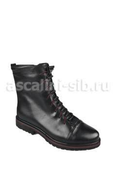 БВ Ботинки C3300F-6-3053R-516 натуральная кожа (ВО) черные
