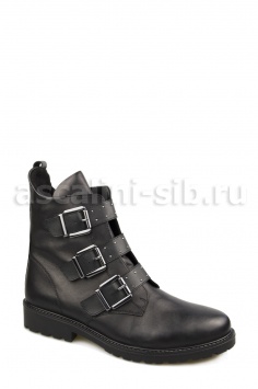 РМ Ботинки R6575-01 нат. кожа (З) черн.
