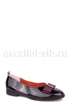 ИН Туфли YW161-1 натуральная лакированная кожа (ВС) бордо