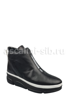 ГР П/Ботинки G511 21021-60 натуральная кожа (ВО) черные
